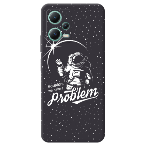 Xiaomi Redmi Note 12 Pro 5G Houston We Have A Problem Transparent Silicone TPU Θήκη