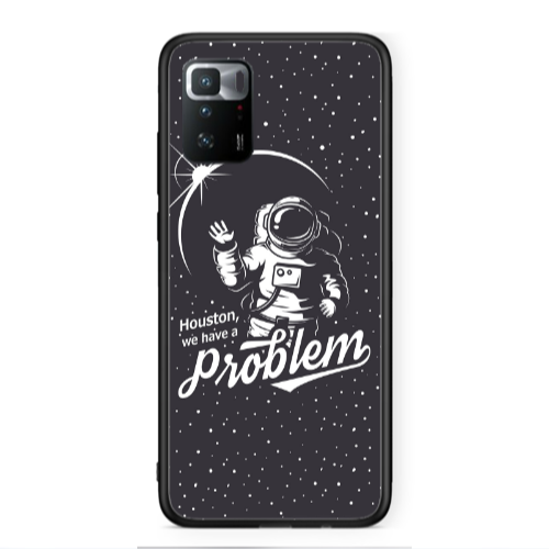 Xiaomi Poco X3 GT Houston We Have A Problem Black Glossy Θήκη