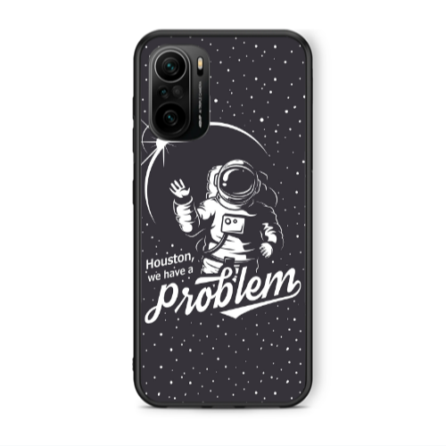 Xiaomi Poco F3 Houston We Have A Problem Black Glossy Θήκη