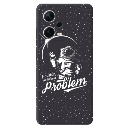 Xiaomi Redmi Note 12 5G Houston We Have A Problem Transparent Silicone TPU Θήκη