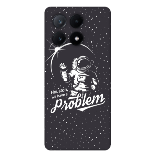 Xiaomi Poco X6Pro 5G Houston We Have A Problem Transparent Silicone TPU Θήκη