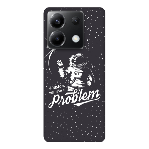 Xiaomi Poco X6 5G Houston We Have A Problem Transparent Silicone TPU Θήκη