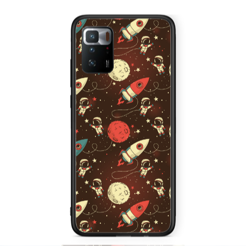 Xiaomi Poco X3 GT Stars and astronaut Black Glossy Θήκη