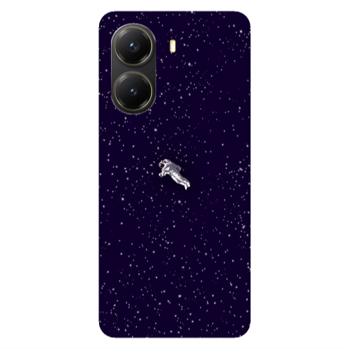 Xiaomi Poco X7 Pro Astronaut And Stars Transparent Silicone TPU Θήκη