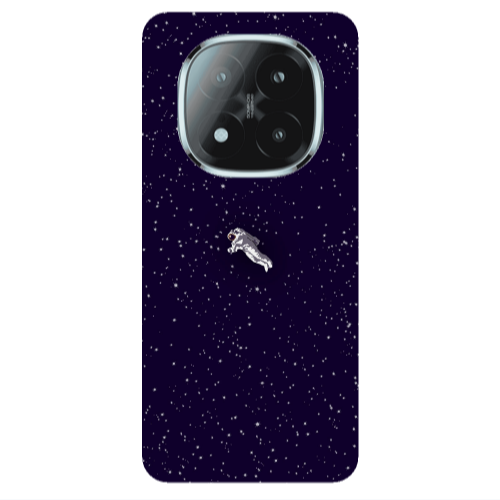 Xiaomi Redmi Note 14 Pro + 5g Astronaut And Stars Transparent Silicone TPU Θήκη
