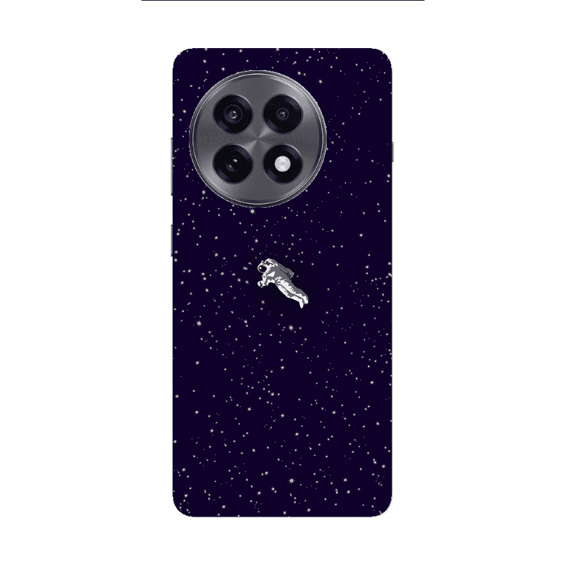 Oneplus 13 5G Astronaut And Stars Transparent Silicone TPU Θήκη