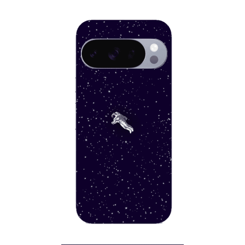 Google Pixel 10 Pro Astronaut And Stars Transparent Silicone TPU Θήκη