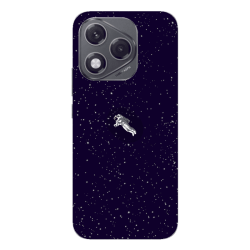 Honor 400 Lite Astronaut And Stars Transparent Silicone TPU Θήκη