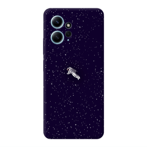 Xiaomi Redmi Note 12 4G Astronaut And Stars Transparent Silicone TPU Θήκη