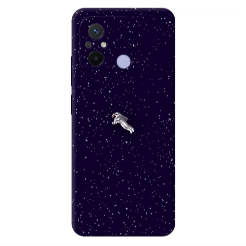 Xiaomi Redmi 12C Astronaut And Stars Transparent Silicone TPU Θήκη