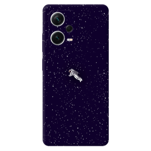 Xiaomi Redmi Note 12 5G Astronaut And Stars Transparent Silicone TPU Θήκη