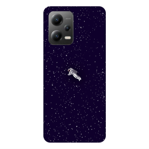 Xiaomi Poco X5 Astronaut And Stars Transparent Silicone TPU Θήκη