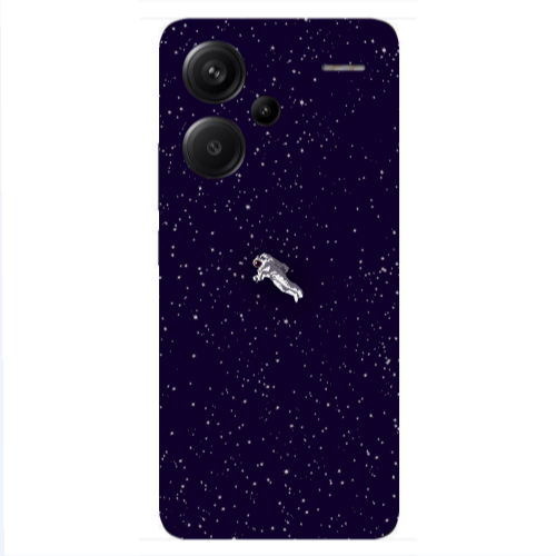 Xiaomi Redmi Note 13 Pro+ 5G  Astronaut And Stars Transparent Silicone TPU Θήκη