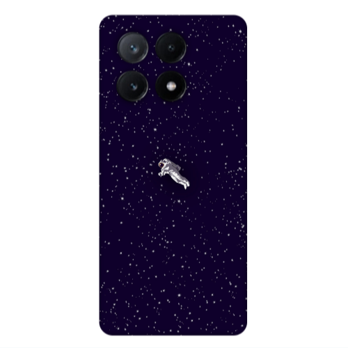 Xiaomi Poco X6Pro 5G Astronaut And Stars Transparent Silicone TPU Θήκη