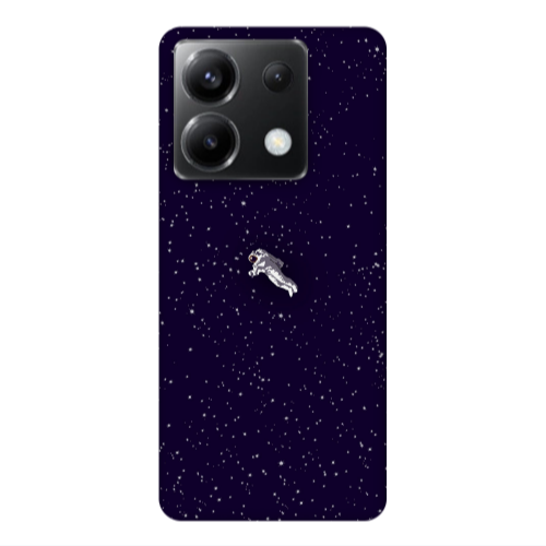Xiaomi Poco X6 5G Astronaut And Stars Transparent Silicone TPU Θήκη