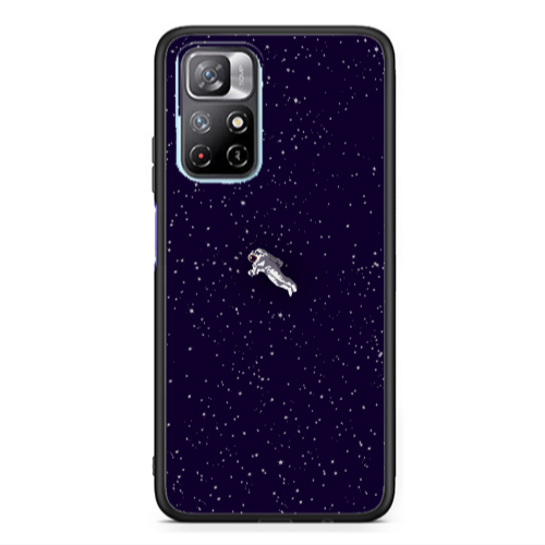 Xiaomi Poco M4 Pro 5G Astronaut And Stars Black Glossy Θήκη
