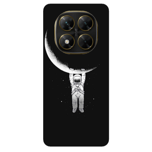 Xiaomi Poco X7 Swinging on the moon Transparent Silicone TPU Θήκη