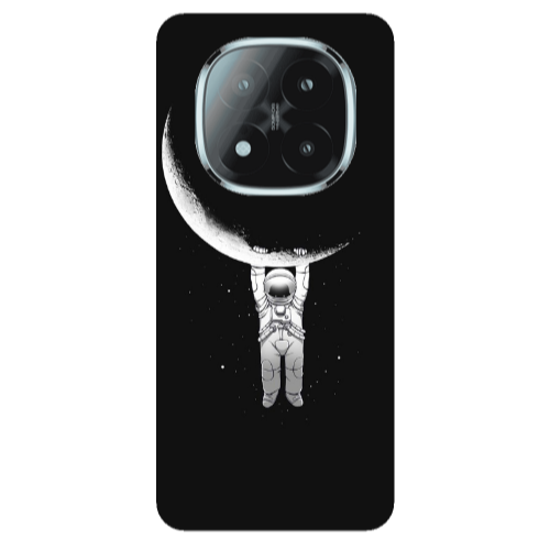 Xiaomi Redmi Note 14 Pro + 5g Swinging on the moon Transparent Silicone TPU Θήκη