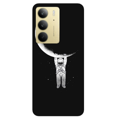 Realme C 75 Swinging on the moon Transparent Silicone TPU Θήκη