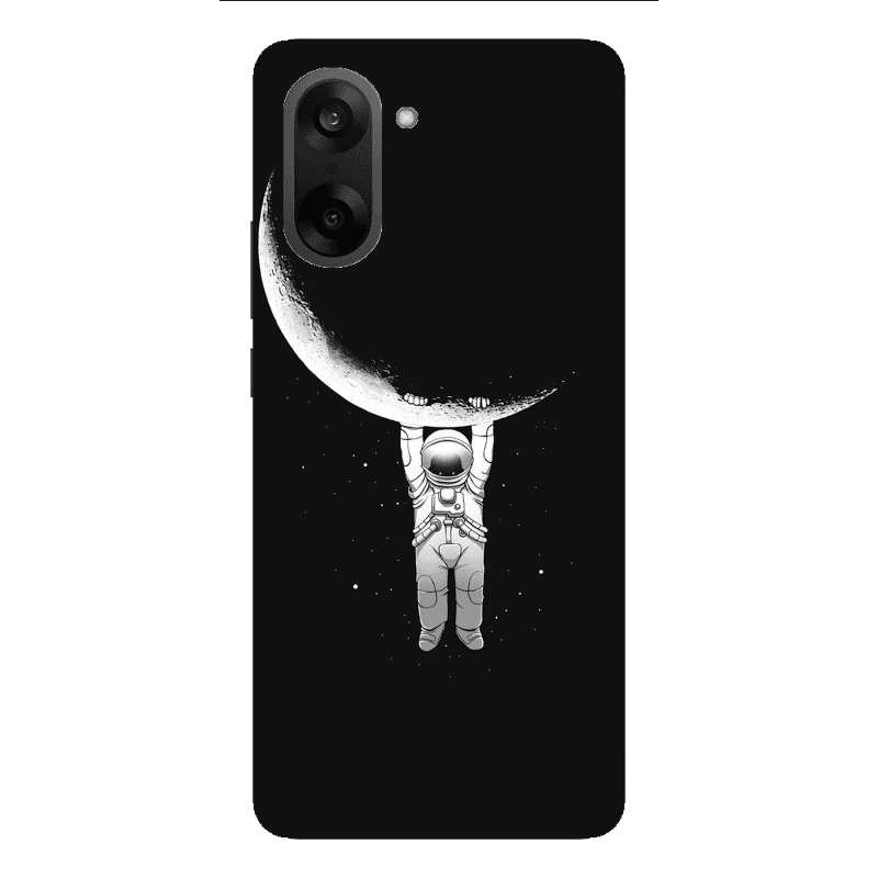 Oneplus Nord CE 5 Swinging on the moon Transparent Silicone TPU Θήκη