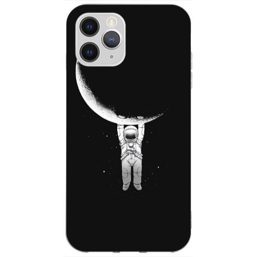Apple iPhone 13 Pro Max Swinging on the moon Transparent Silicone TPU Θήκη