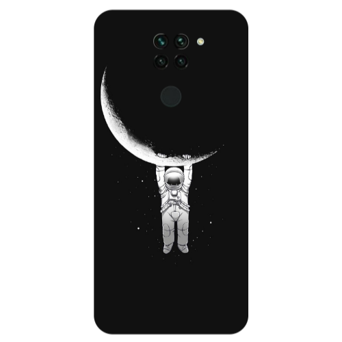 Xiaomi Redmi Note 9 Swinging on the moon Transparent Silicone TPU Θήκη