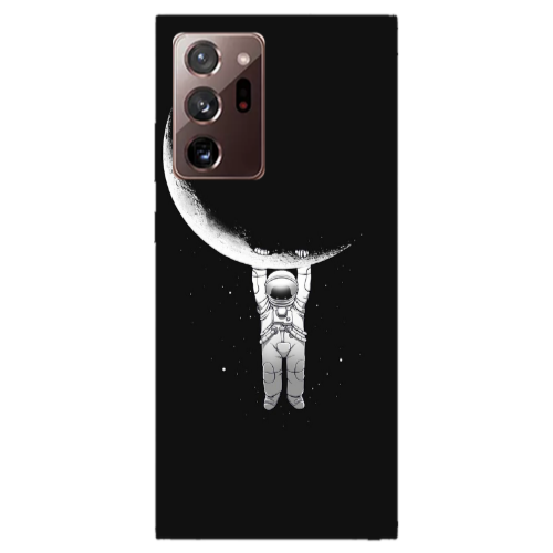Samsung Note 20 Ultra Swinging on the moon Transparent Silicone TPU Θήκη