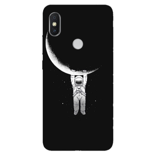 Xiaomi Redmi S2 Swinging on the moon Transparent Silicone TPU Θήκη