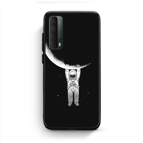 Huawei P Smart 2021 Swinging on the moon Black Glossy Θήκη