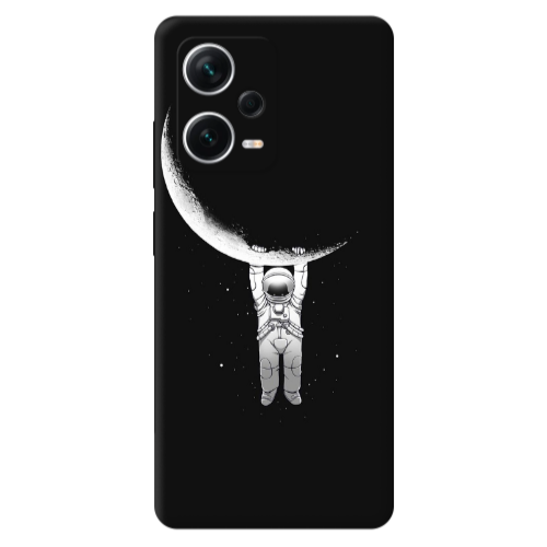 Xiaomi Redmi Note 12 5G Swinging on the moon Transparent Silicone TPU Θήκη