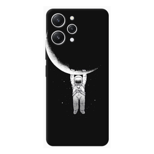 Xiaomi Redmi 12 Swinging on the moon Transparent Silicone TPU Θήκη
