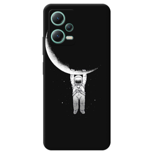 Xiaomi Redmi Note 12 Pro Plus 5G Swinging on the moon Transparent Silicone TPU Θήκη