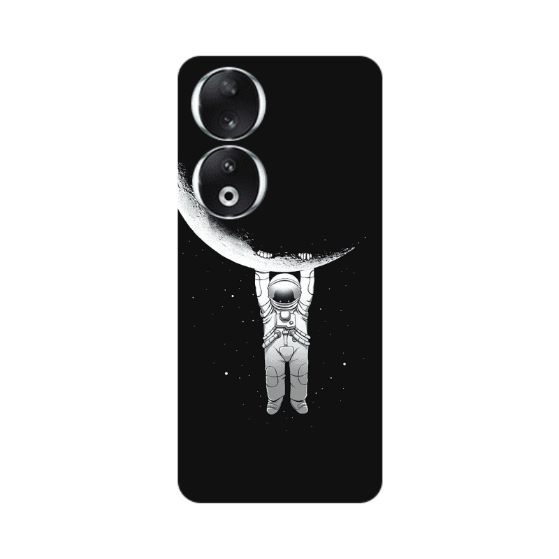 Honor 90 5G Swinging on the moon Transparent Silicone TPU Θήκη