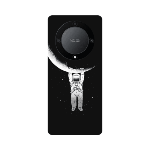 Honor Magic5 Lite 5G Swinging on the moon Transparent Silicone TPU Θήκη