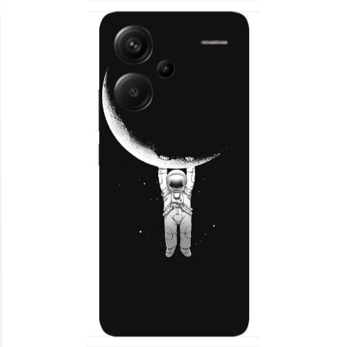 Xiaomi Redmi Note 13 Pro+ 5G  Swinging on the moon Transparent Silicone TPU Θήκη