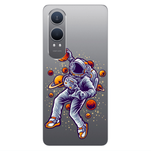 Oneplus Nord Ce 4 lite Space Basketball Transparent Silicone TPU Θήκη