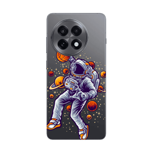 Oneplus 13 5G Space Basketball Transparent Silicone TPU Θήκη