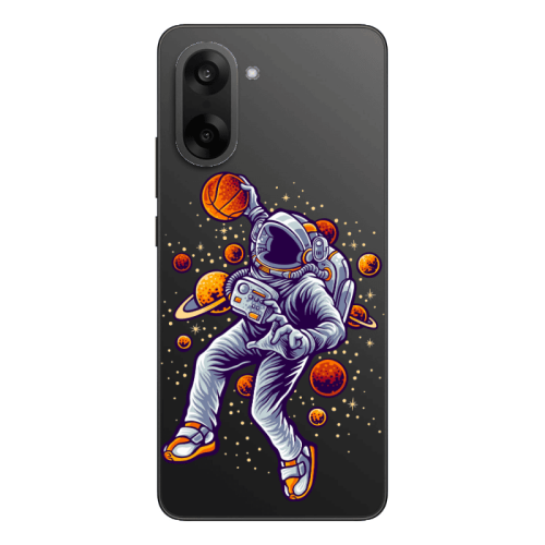 Oneplus Nord CE 5 Space Basketball Transparent Silicone TPU Θήκη