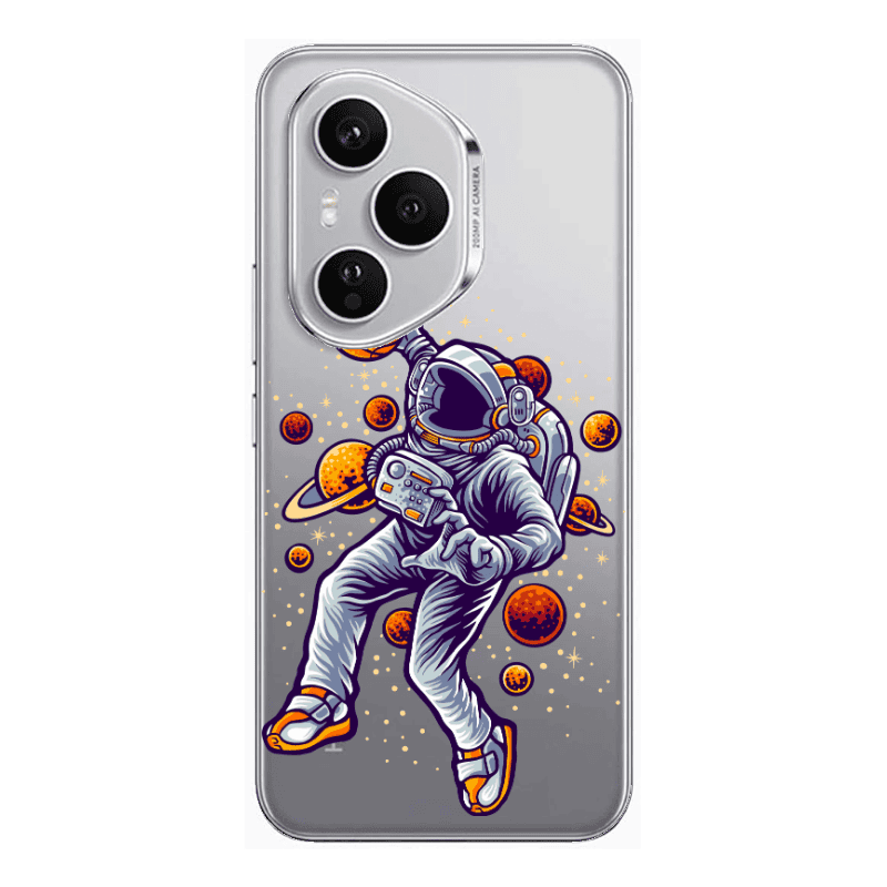 Honor Magic 400 Pro Space Basketball Transparent Silicone TPU Θήκη