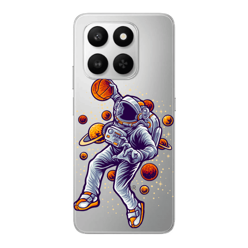 Honor Magic 400 Smart Space Basketball Transparent Silicone TPU Θήκη