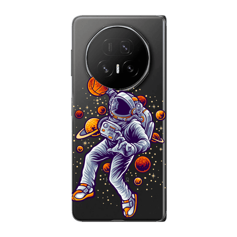 Honor Magic V5 Space Basketball Transparent Silicone TPU Θήκη