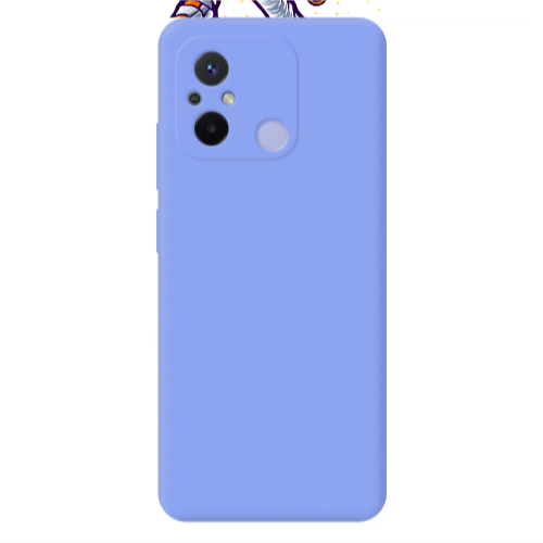 Xiaomi Redmi 12C Space Basketball Light Purple Colored Silicone TPU Θήκη