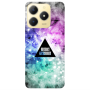 Realme C61 Abstract Transparent Silicone TPU Θήκη