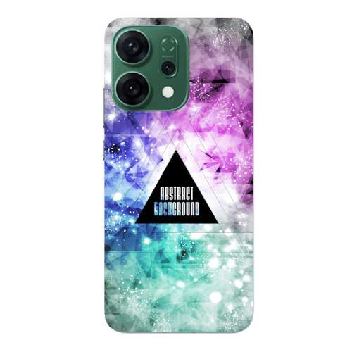 Oppo RENO 14 Abstract Transparent Silicone TPU Θήκη