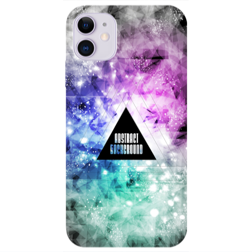 Apple iPhone 11  Abstract Transparent Silicone TPU Θήκη