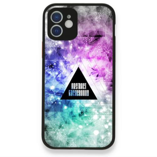 Apple iPhone 12 Abstract Black Glossy Θήκη