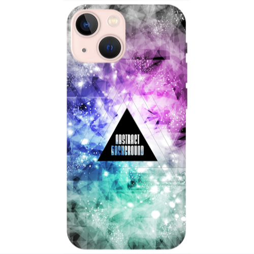 Apple iPhone 13 Abstract Transparent Silicone TPU Θήκη
