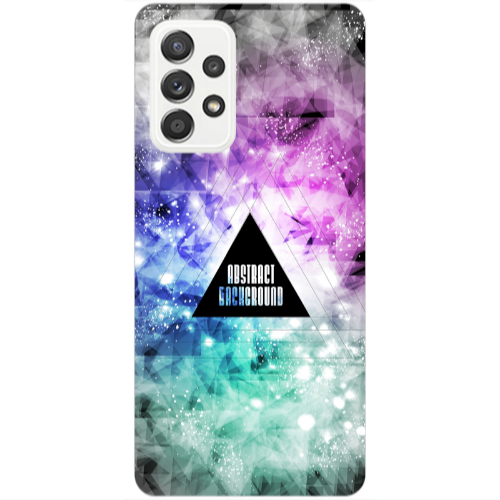 Samsung A52 Abstract Transparent Silicone TPU Θήκη