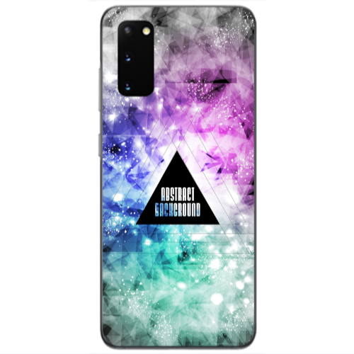 Samsung S20 Abstract Transparent Silicone TPU Θήκη