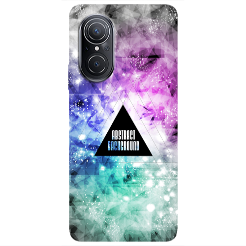 Huawei Nova 9 SE Abstract Transparent Silicone TPU Θήκη